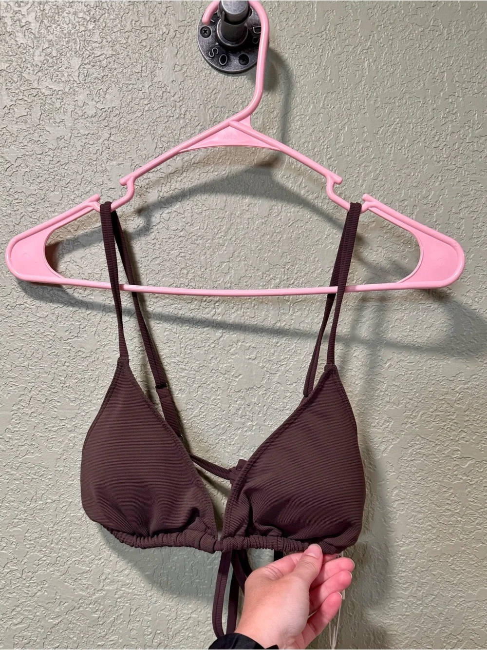 Wilo the Label Chocolate Bikini NWT L